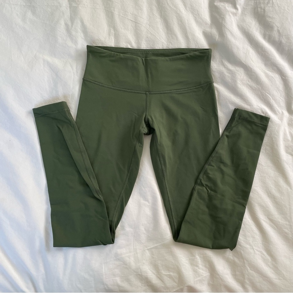 lululemon athletica Olive Green Leggings